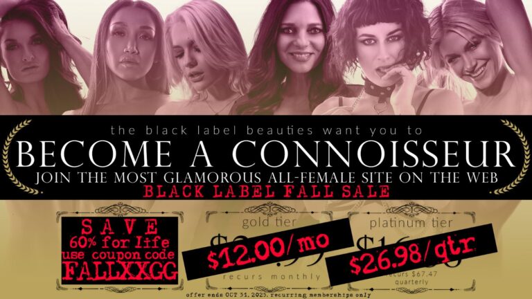 Black Label Magazine Ignites Fall with Sizzling 60% Off VIP Memberships – Exclusive Access to Steamy “ARTcore” Seduction Awaits!