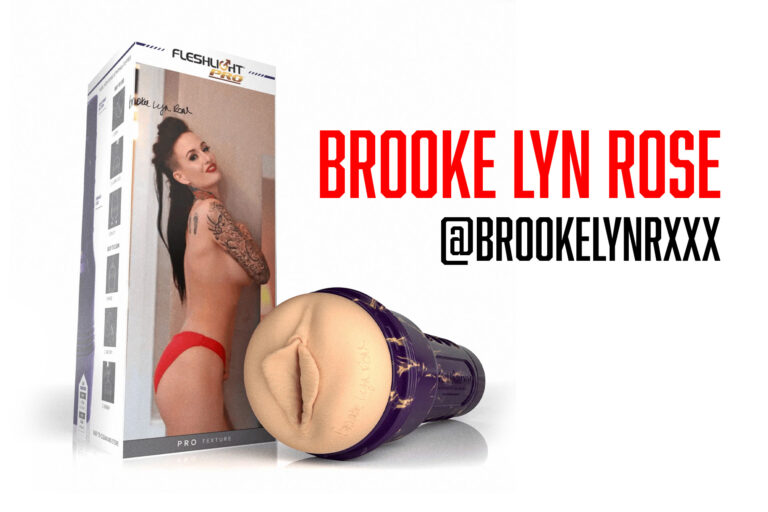Brooke Lyn Rose Presents Signature Fleshlight Pro: The Lady Rose Stroker with Halloween Bonus