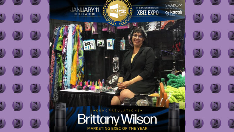 Brittany Wilson of The Dungeon Store Nominated for XBIZ Executive Award
