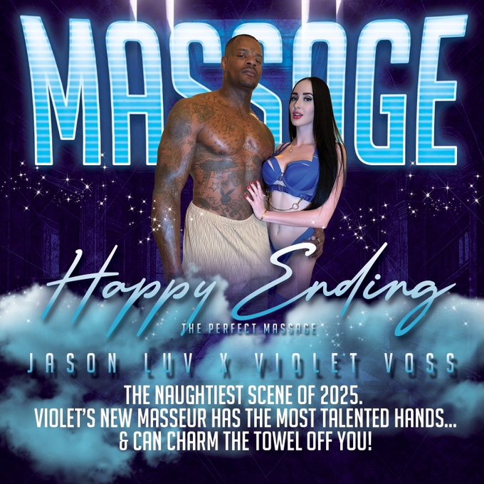 Violet Voss Hires Masseur Jason Luv in New Scene
