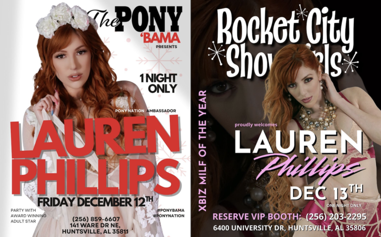 Lauren Phillips Ready to Rock Alabama with 2 Features This Weekend